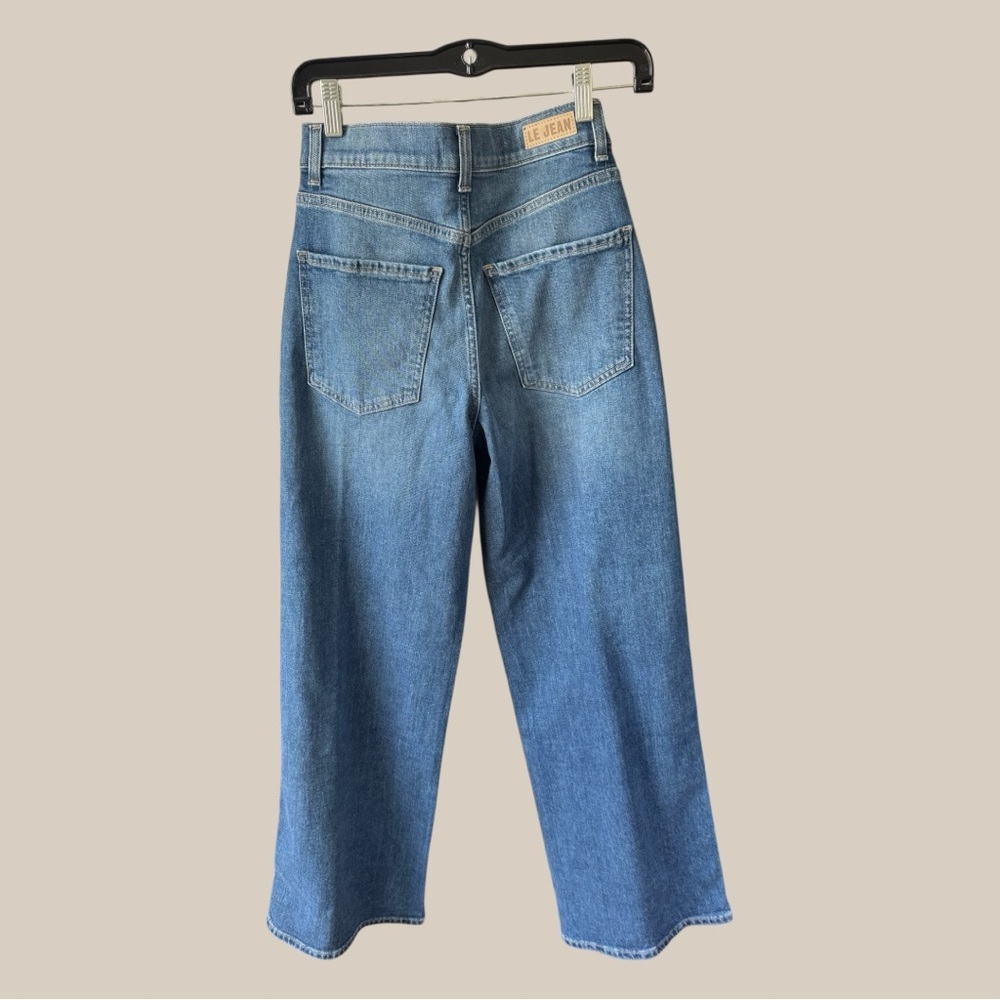 High Rise Le Jean Juliette Wide Leg Jeans - Blue - Picture 3 of 4
